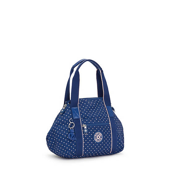 Kipling Art Mini Printed Shoulder Bags Soft Dot Blue | CA 1383LI